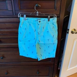 The Children’s Place boy’s mint green critter shorts. Size 12. NWTs